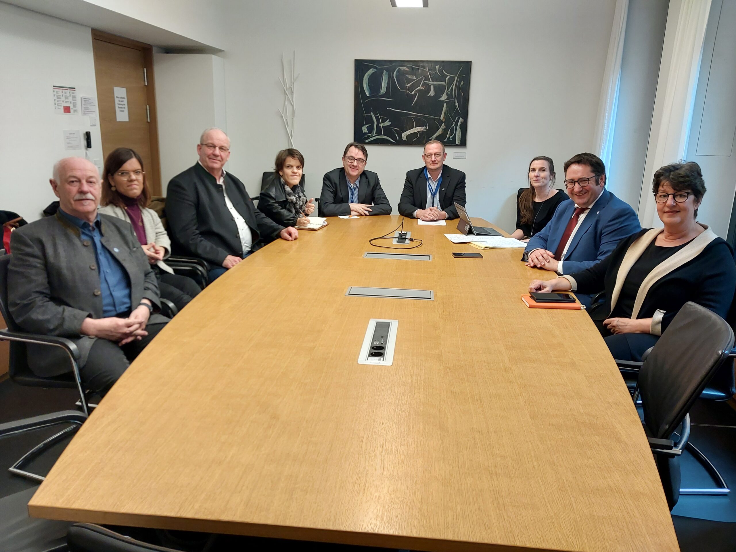 Gespräch FW Menschen mit Behinderung im Landtag